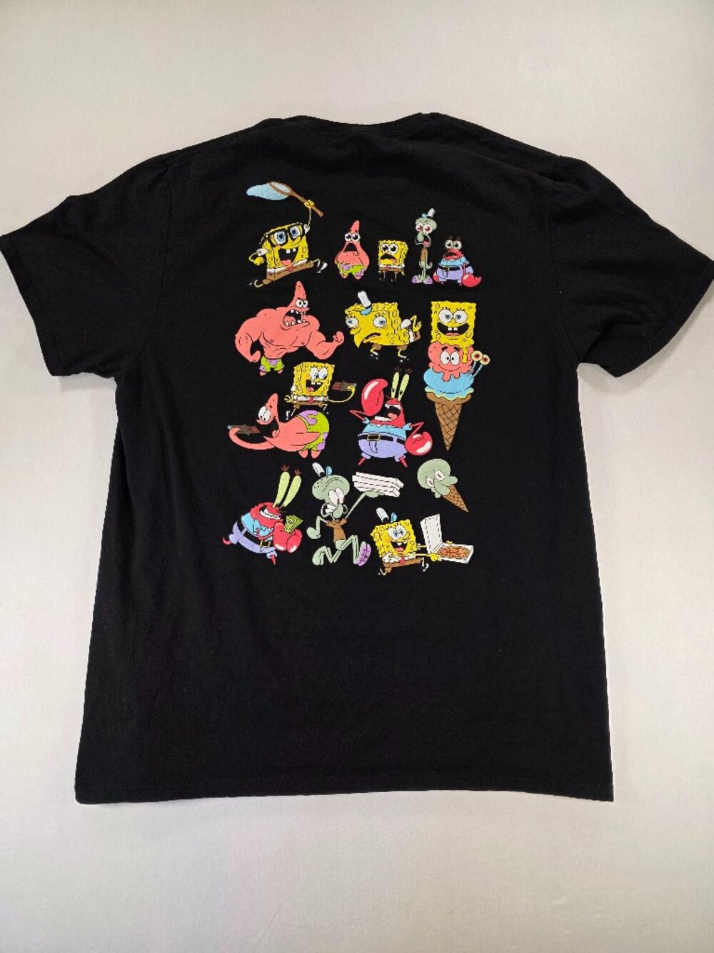 Nickelodeon SpongeBob SquarePants T-shirt Men’s Large Patrick Star Squidward